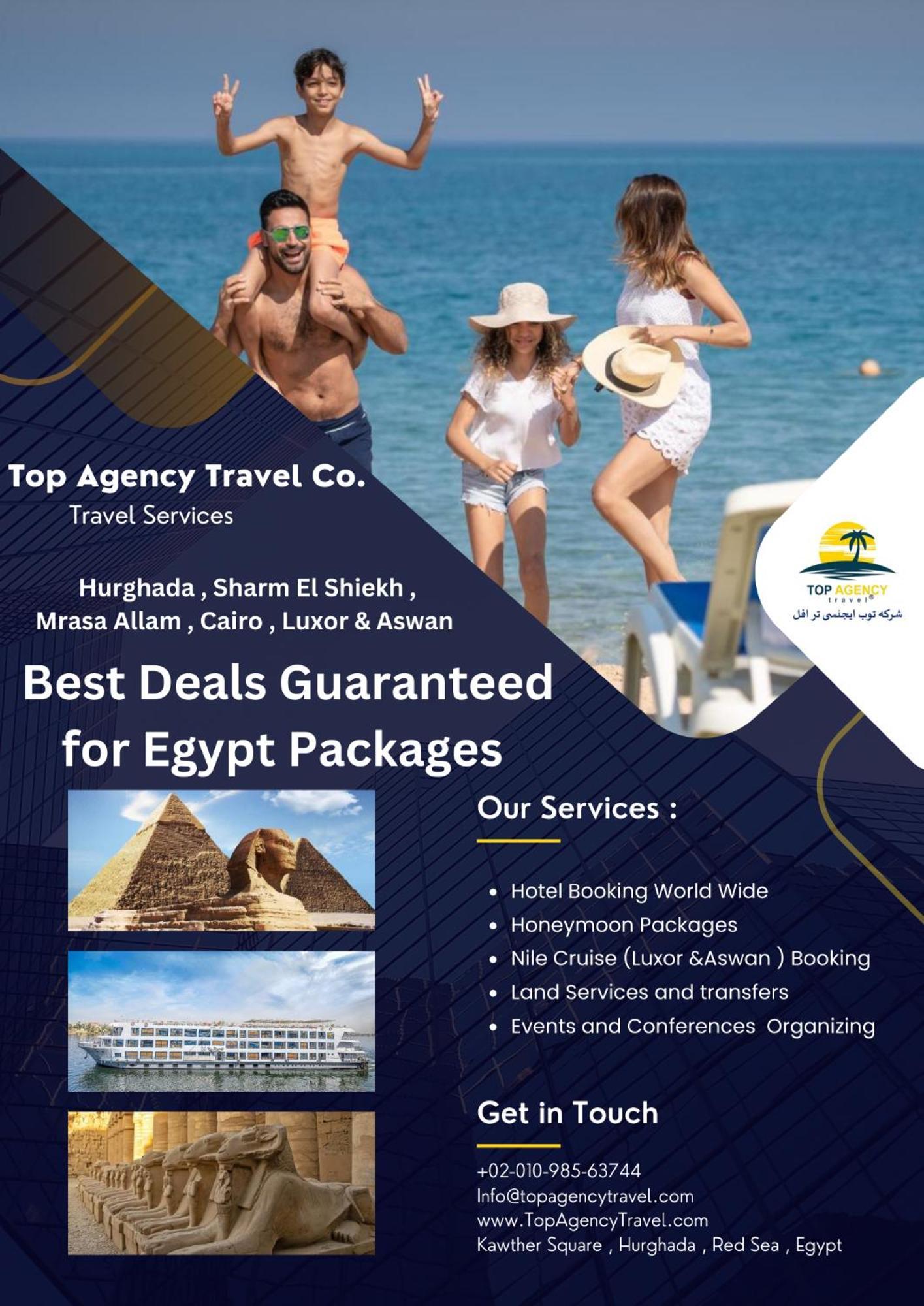 The Travel Package Of Egypt , Luxor , Hurghada Tours Apartment *